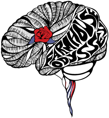 Farmhouse Odyssey Is A Group Of Five Musicians Who - Illustration (600x634), Png Download