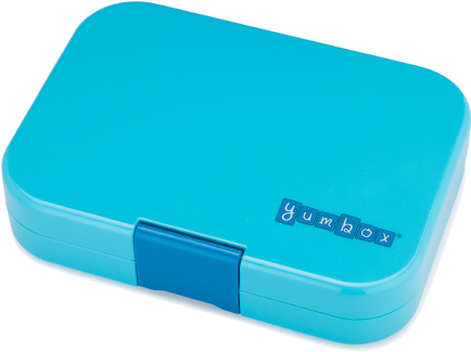 Panino Lunch Box - Yumbox Mini Blue (600x600), Png Download