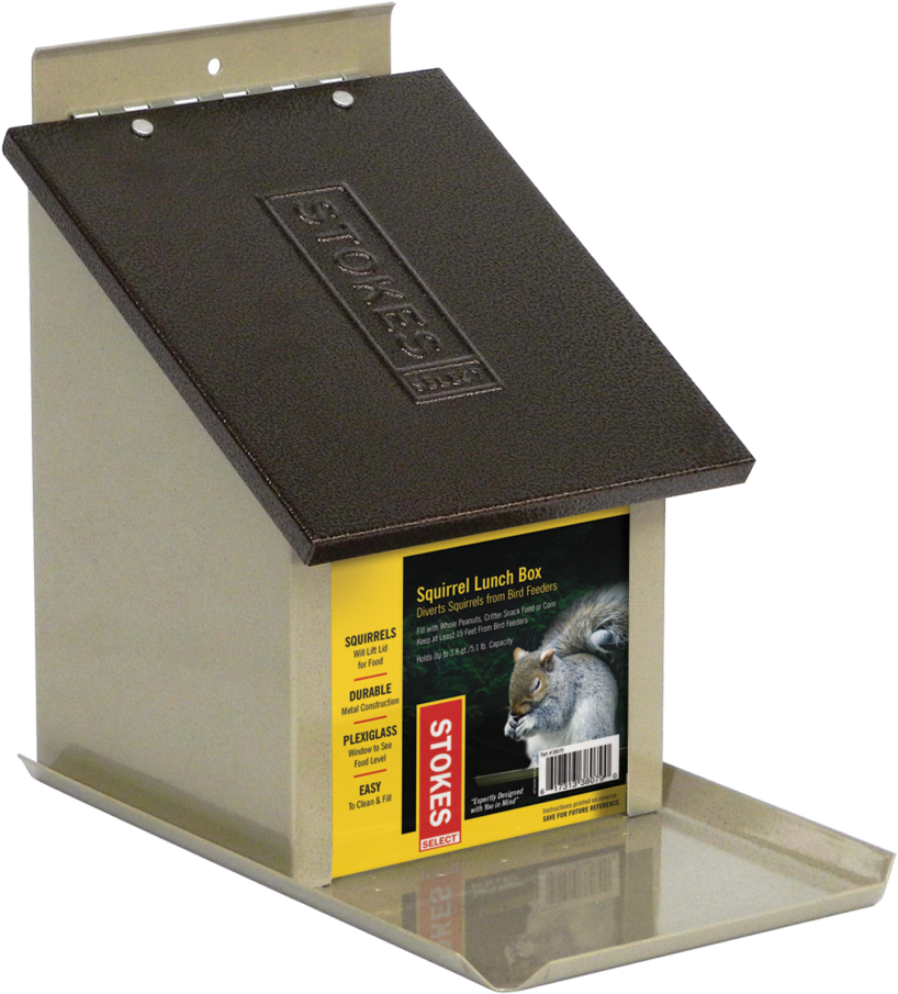 Stokes Select Squirrel Lunch Box - Hiatt 38079 Stokes Feeder Squirrel Lunch Box (1024x1024), Png Download