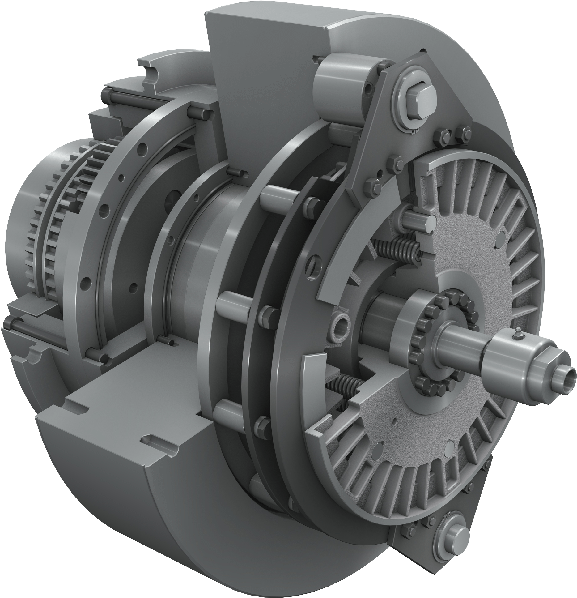 Compact Drive - Pneumatic Clutch Power Press (1917x2010), Png Download