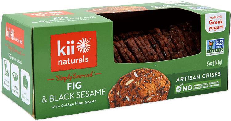 Fig & Black Sesame - Chocolate (820x470), Png Download