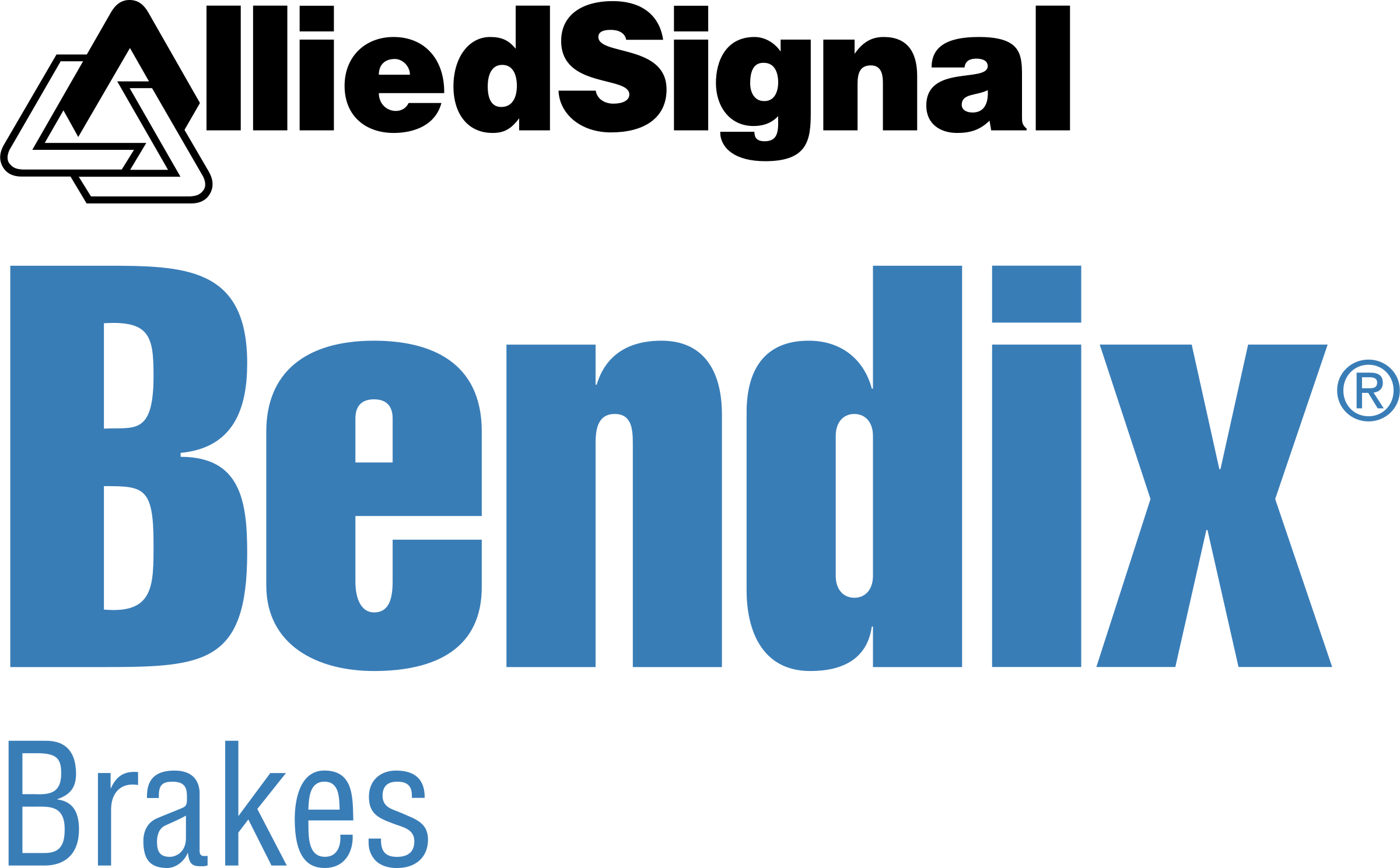 Bendix Auto Brakes 1 Logo Png Transparent - Bendix Logo (2400x1489), Png Download