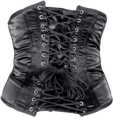 10,000 Leagues Underbust Corset In Black - Lingerie Top (1024x683), Png Download