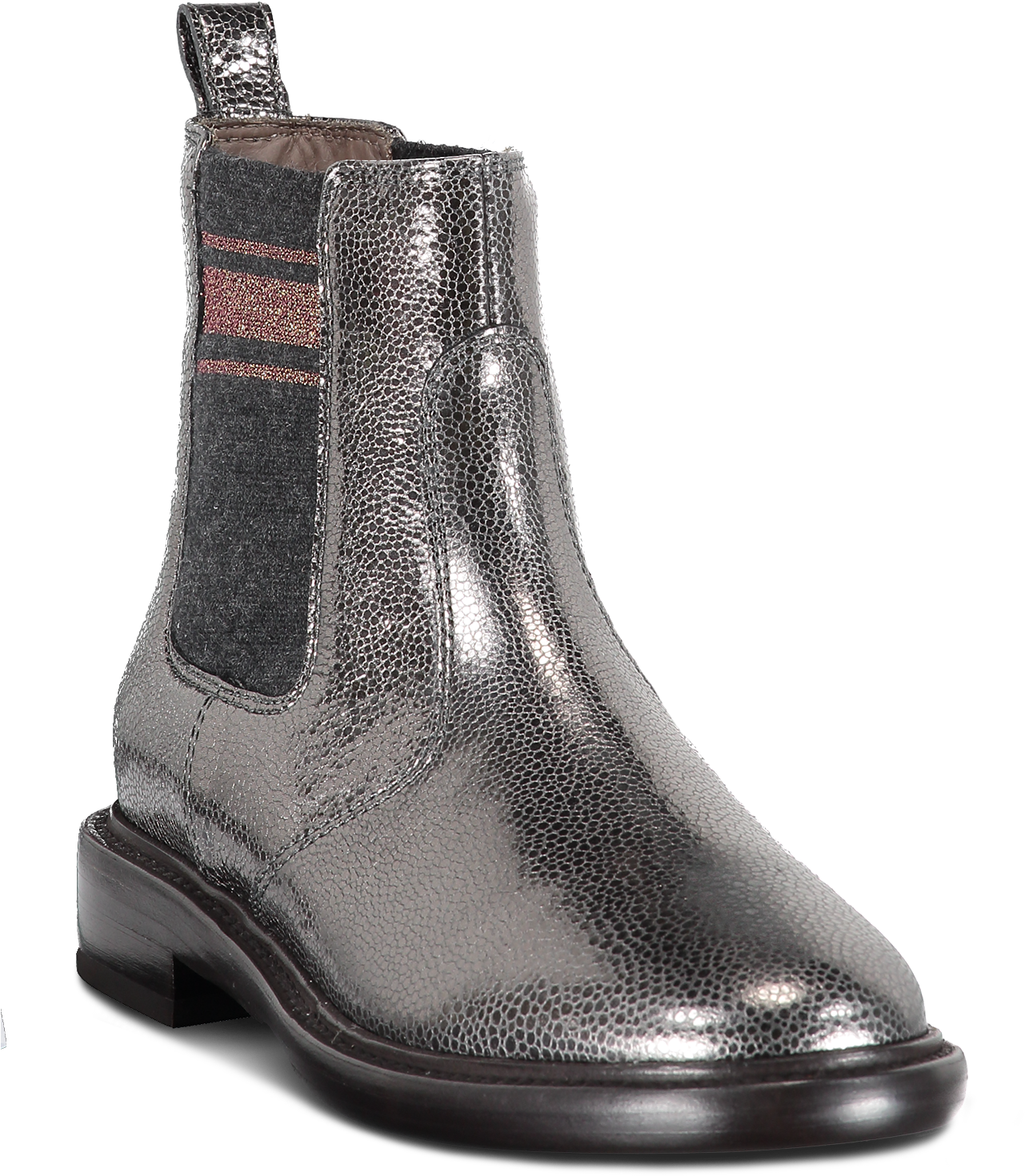 Broken Glass Chelsea Boot Graphite - Chelsea Boot (1280x1920), Png Download