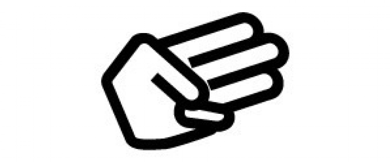 Sticker 2-800x800 - Hand (800x800), Png Download