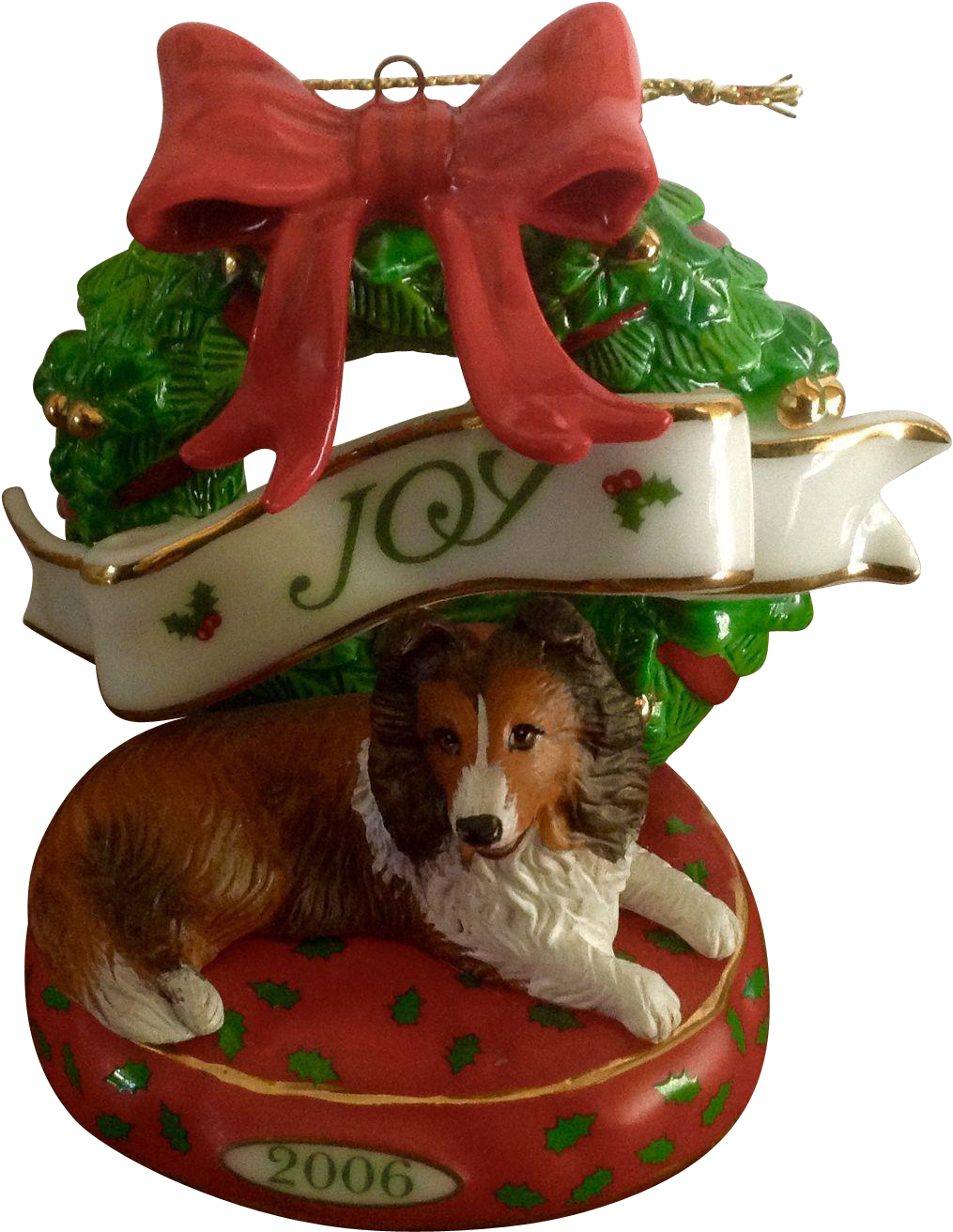Retired Danbury Mint Sheltie Joy Collie Figurine - Golden Retriever (1311x1311), Png Download