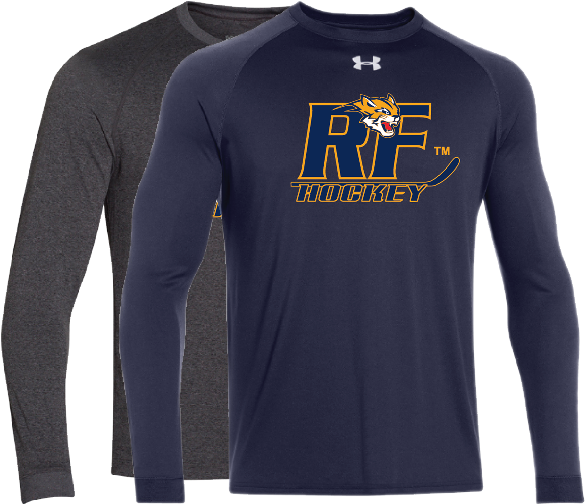 Rf Hockey Under Armor - Long-sleeved T-shirt (1201x1200), Png Download
