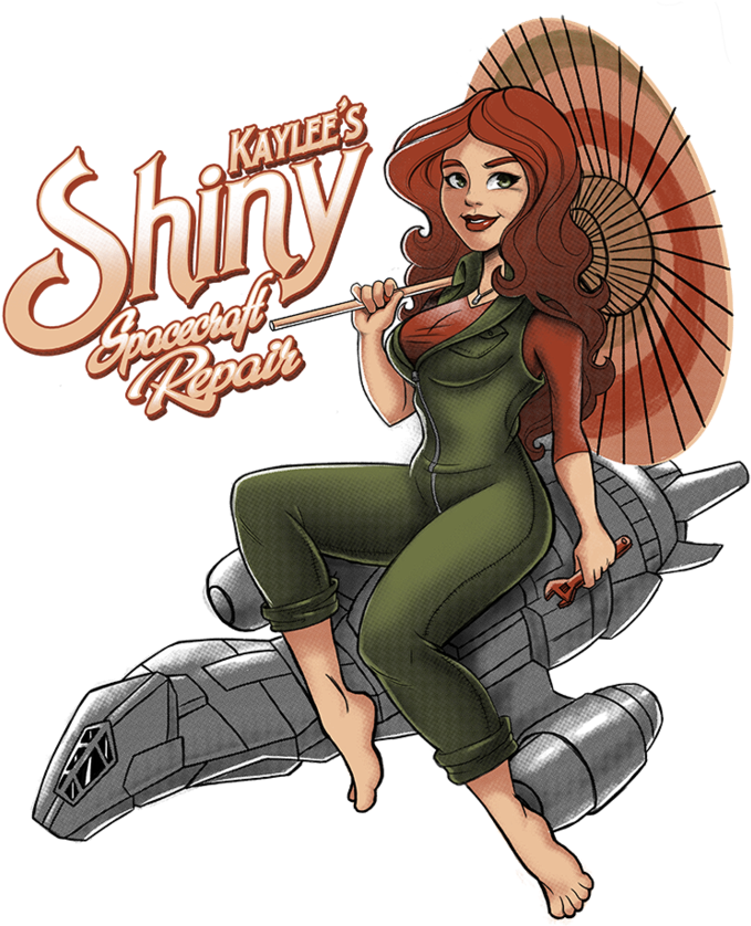 Kaylee's Shiny Spacecraft Repair (1024x887), Png Download