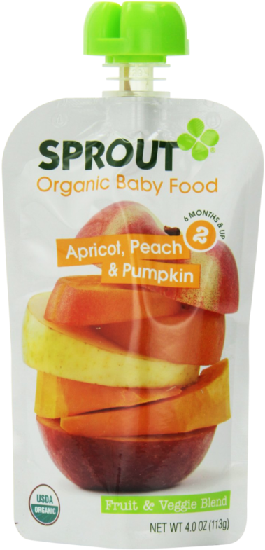 Sprout Foods Inc - Sprout Organic Foods (385x800), Png Download
