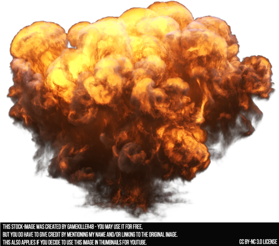 Explosion Test By - War Explosion Png (945x845), Png Download