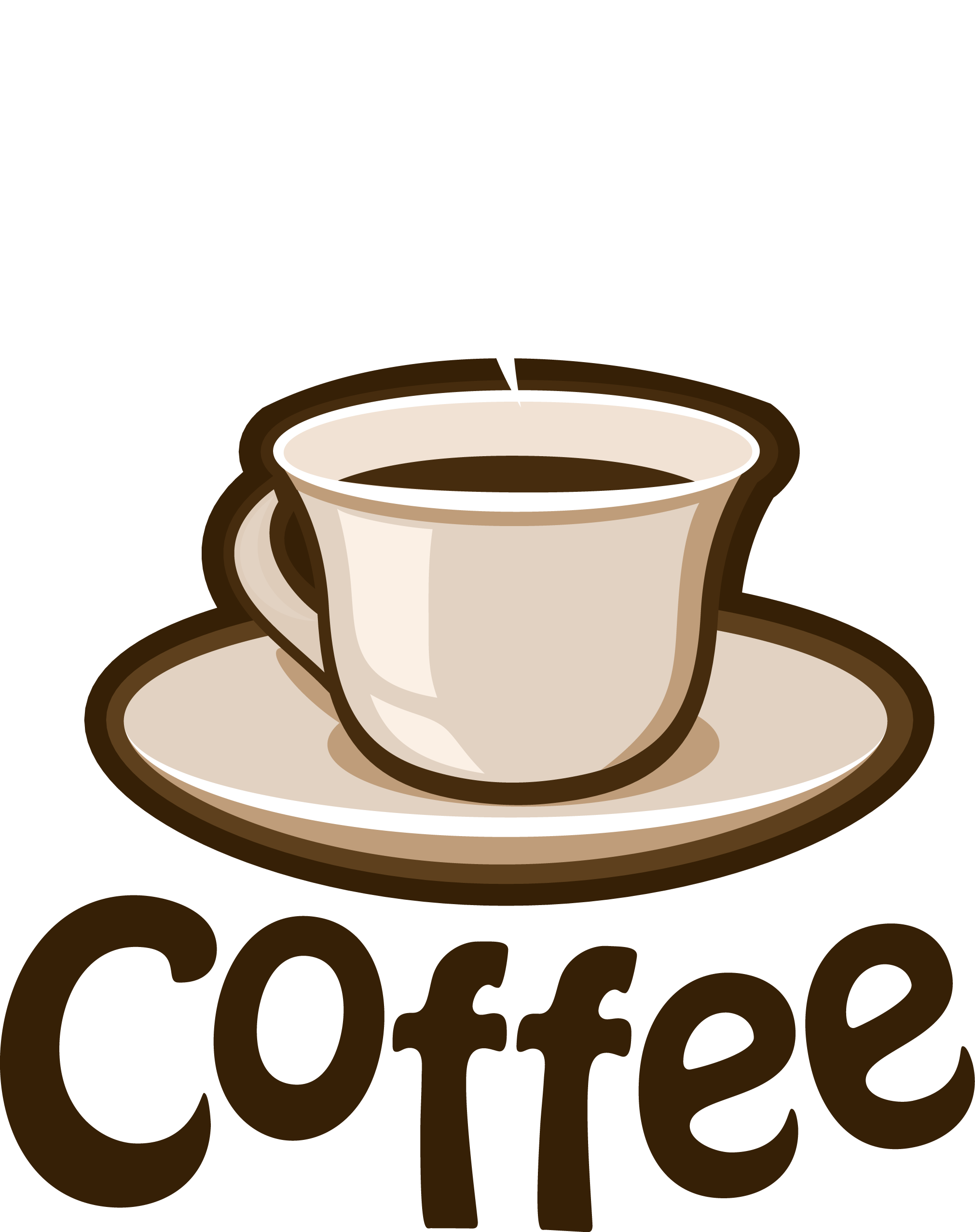 Coffee Dunwoody Espresso Police Officer - Кофе Клипарт (2021x2555), Png Download