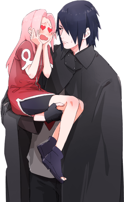 Recherche Google Sakura Uchiha, Itachi Uchiha, Naruto - Sasuke And Young Sakura (570x867), Png Download