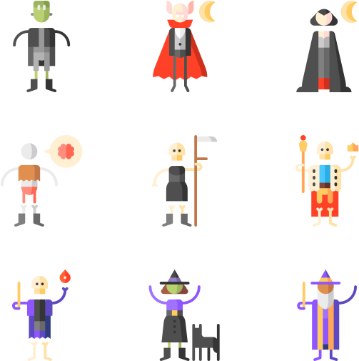 Fantastic Characters (600x564), Png Download