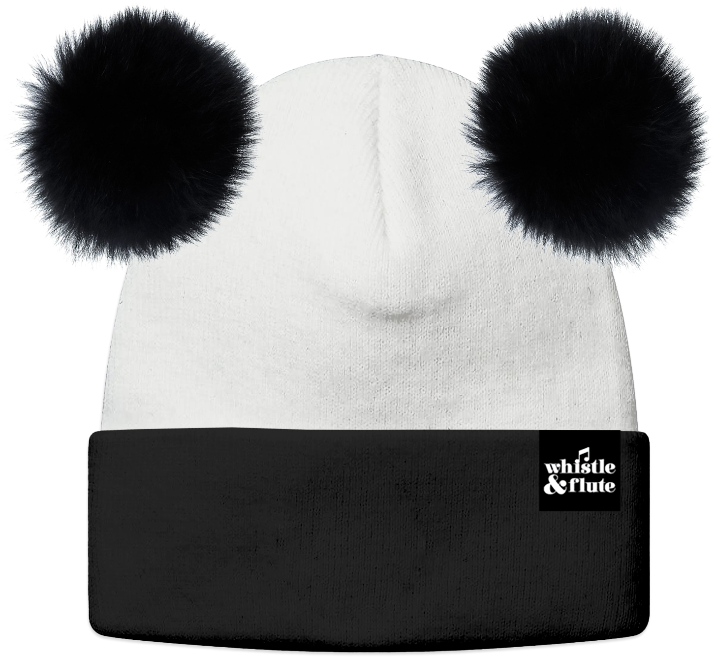 Whistle & Flute Kawaii Panda Beanie - Whistle And Flute (1500x1500), Png Download