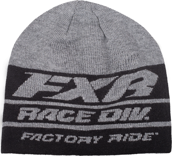 Fxr Race Division Beanie Greyblack - Knit Cap (585x585), Png Download