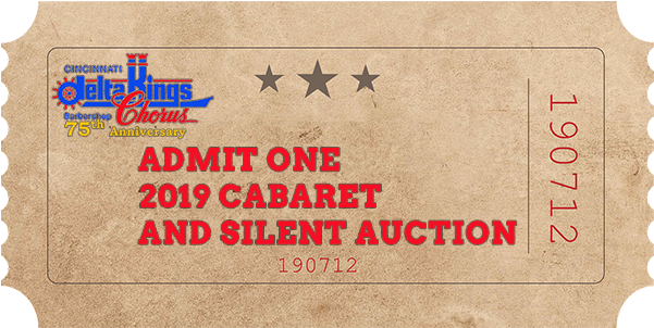 Cabaret Ticket - Label (600x600), Png Download
