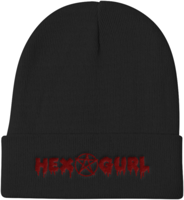 Inspired By My Favorite Witchy Girls From Scooby Doo - Black Beanie Aesthetic (800x800), Png Download