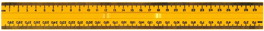 Si Manufacturing Senior Ruler For Grades 6-8 - Rulers (850x850), Png Download