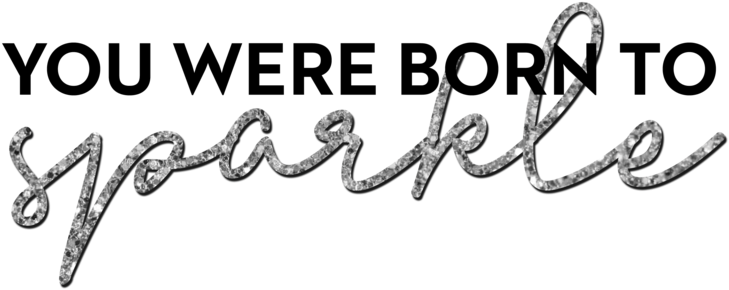 0000 Born To Sparkle - Click Here To Donate (1000x407), Png Download