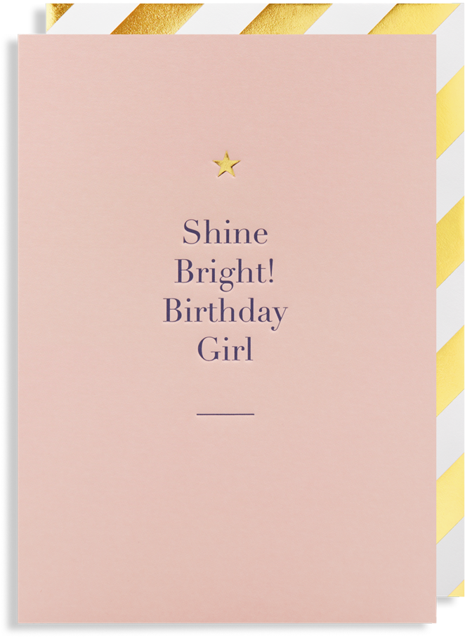 Birthday Girl Lagom Design - Construction Paper (956x1024), Png Download