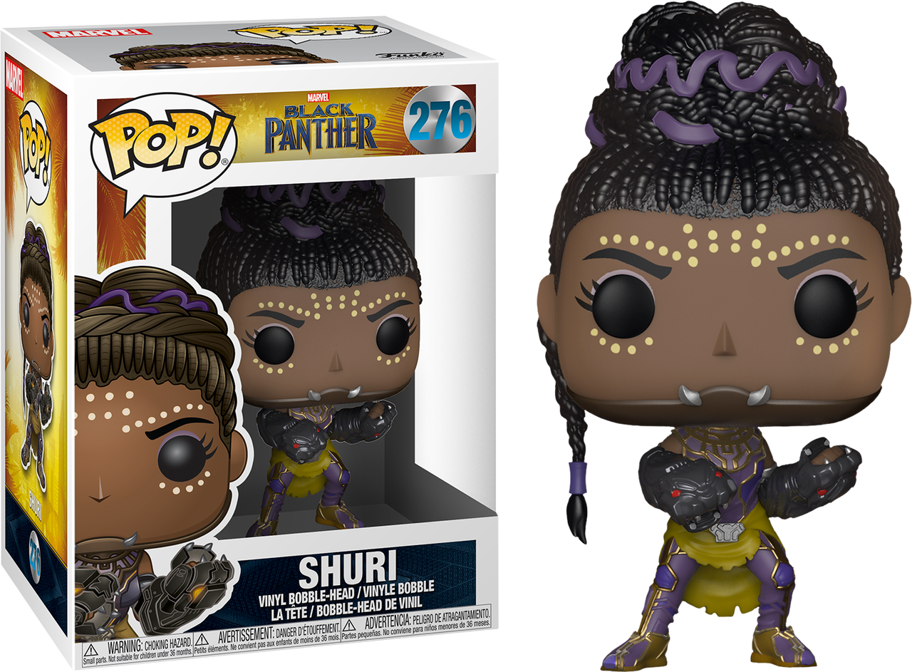 Funko Pop Vinyl - Funko Pop Black Panther Shuri (1280x943), Png Download