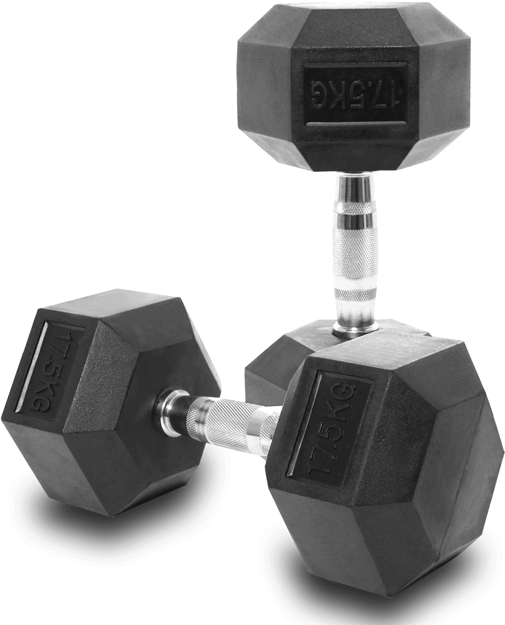 22.5 Kg Hex Dumbbells (1280x1280), Png Download