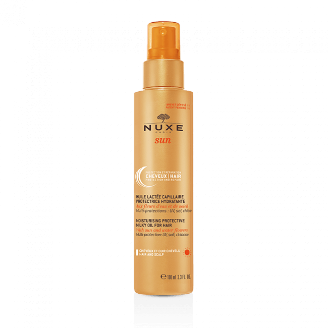 Nuxe Sun Milky Oil For Hair (650x650), Png Download