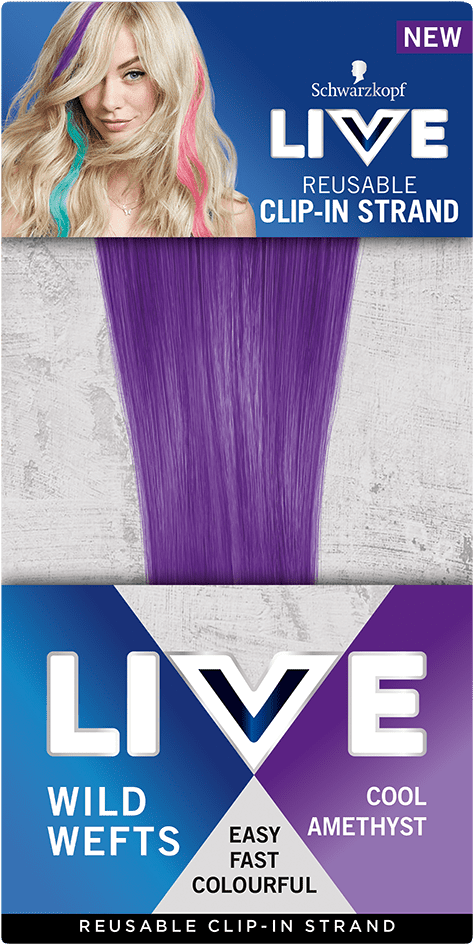 Live Colour Hair Dye From Schwarzkopf - Schwarzkopf Live Intense (532x1004), Png Download