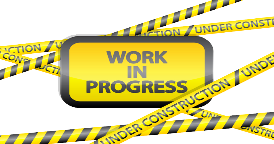 Comming Soon - Under Construction Work In Progress (940x494), Png Download