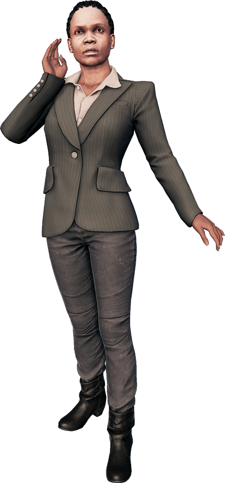 Watch Dogs Charlotte Gardner - Formal Wear (446x957), Png Download