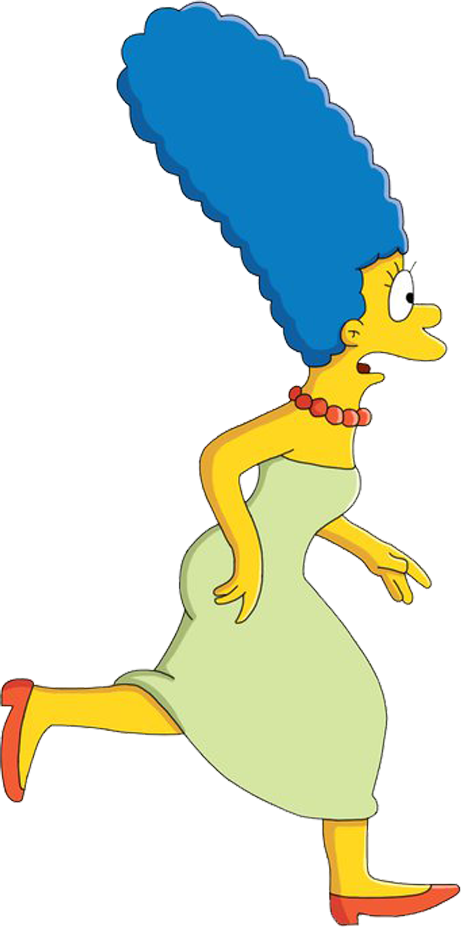 Homer Marge Bart Lisa - Marge Png (2480x3508), Png Download