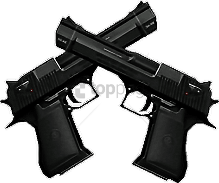 Free Png Edit Overlay Tumblr Sticker Picsart Tumblr - Pistol Png (850x710), Png Download