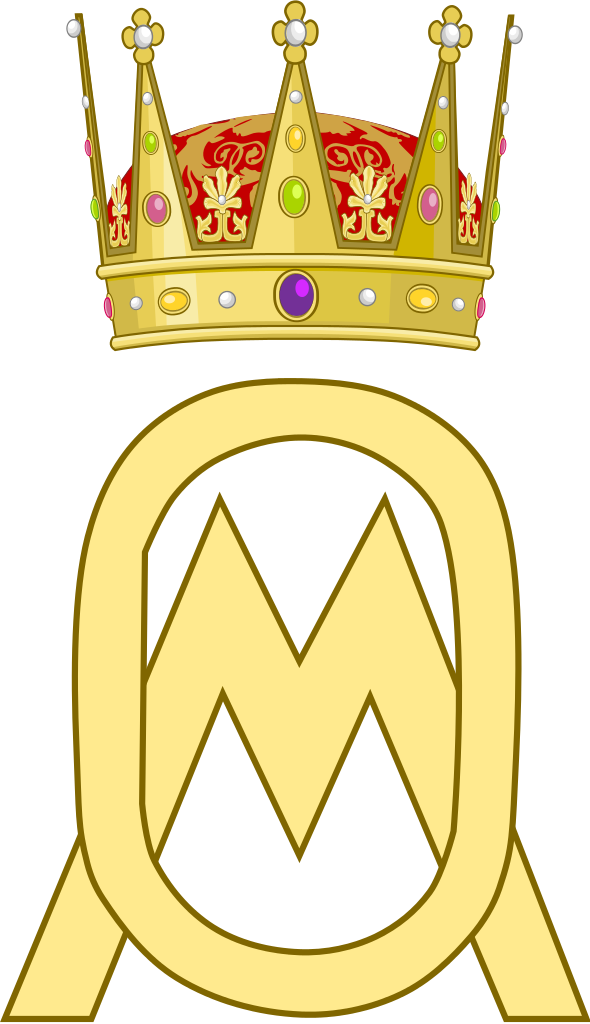 Dual Cypher Of Crown Prince Olav And Crown Princess - Prince Crown Transparent (590x1024), Png Download