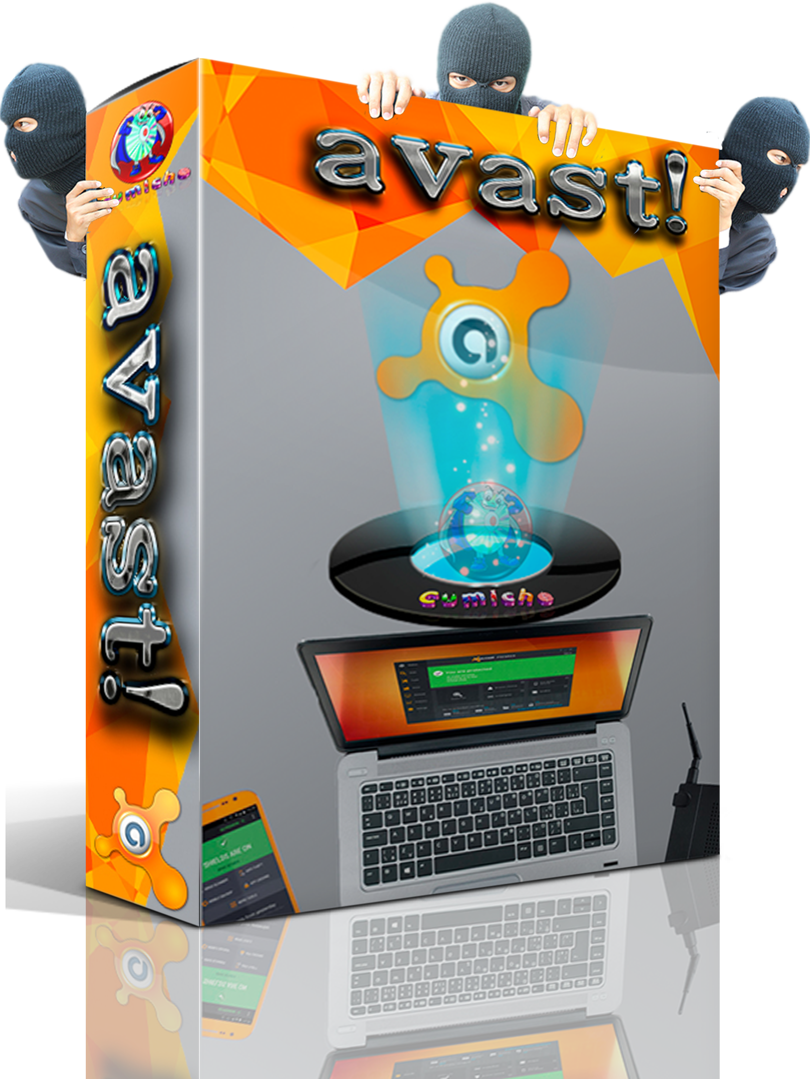 Avast Pro Antivirus / Internet Security / Premier 2016 - Skateboarding (1615x2153), Png Download