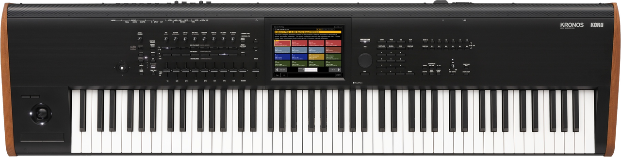 Yamaha Montage 8 Vs Korg Kronos (1280x325), Png Download
