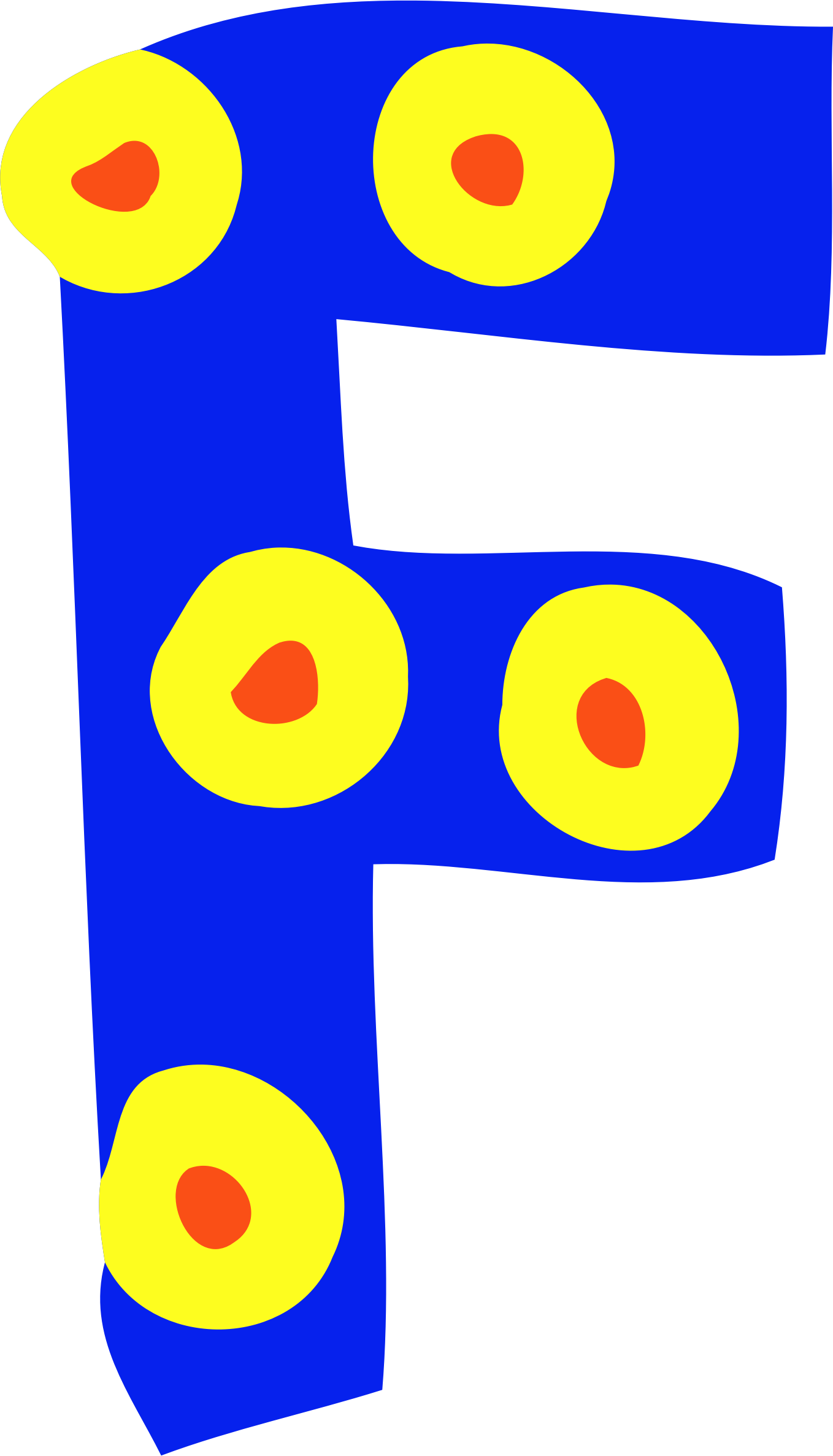 Abc Blocks Clipart At Getdrawings - Circle (1358x2373), Png Download