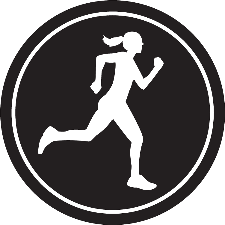 Runner Girl Sticker - Runner Girl (825x825), Png Download