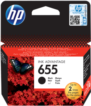 Hp 655 Black Ink Cartridge In Dubai, Abu Dhabi, Uae - Hp 655 Magenta Ink Cartridge (600x600), Png Download