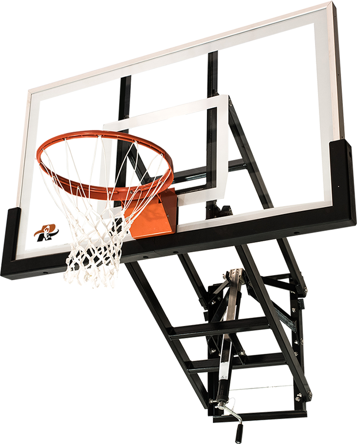 Basketball Hoops, Ryval, Wall Mount Series - Basketball (724x900), Png Download