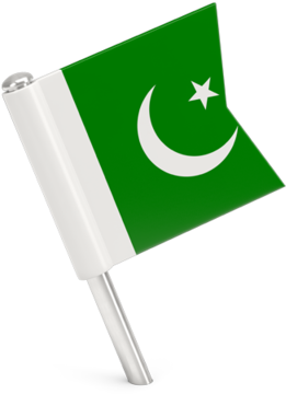 Pakistan Flag Pin Png (640x480), Png Download