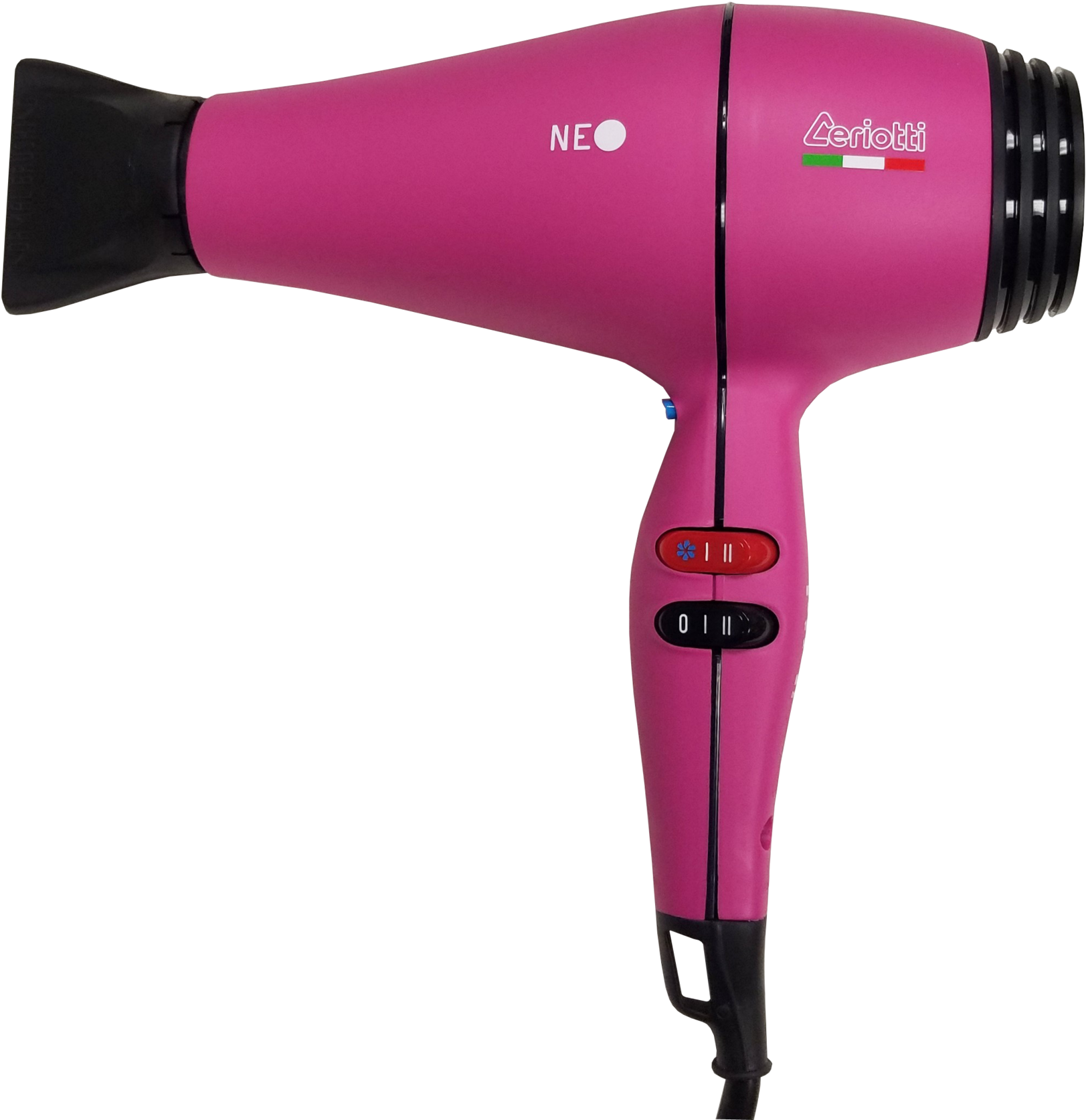 Ceriotti Neo Fuchsia Blow Dryer - Hair Dryer (1789x2048), Png Download