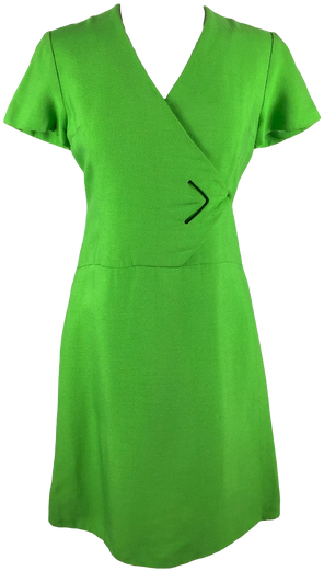1960s Apple Green Dress Day Dress Full Size Png Download Seekpng