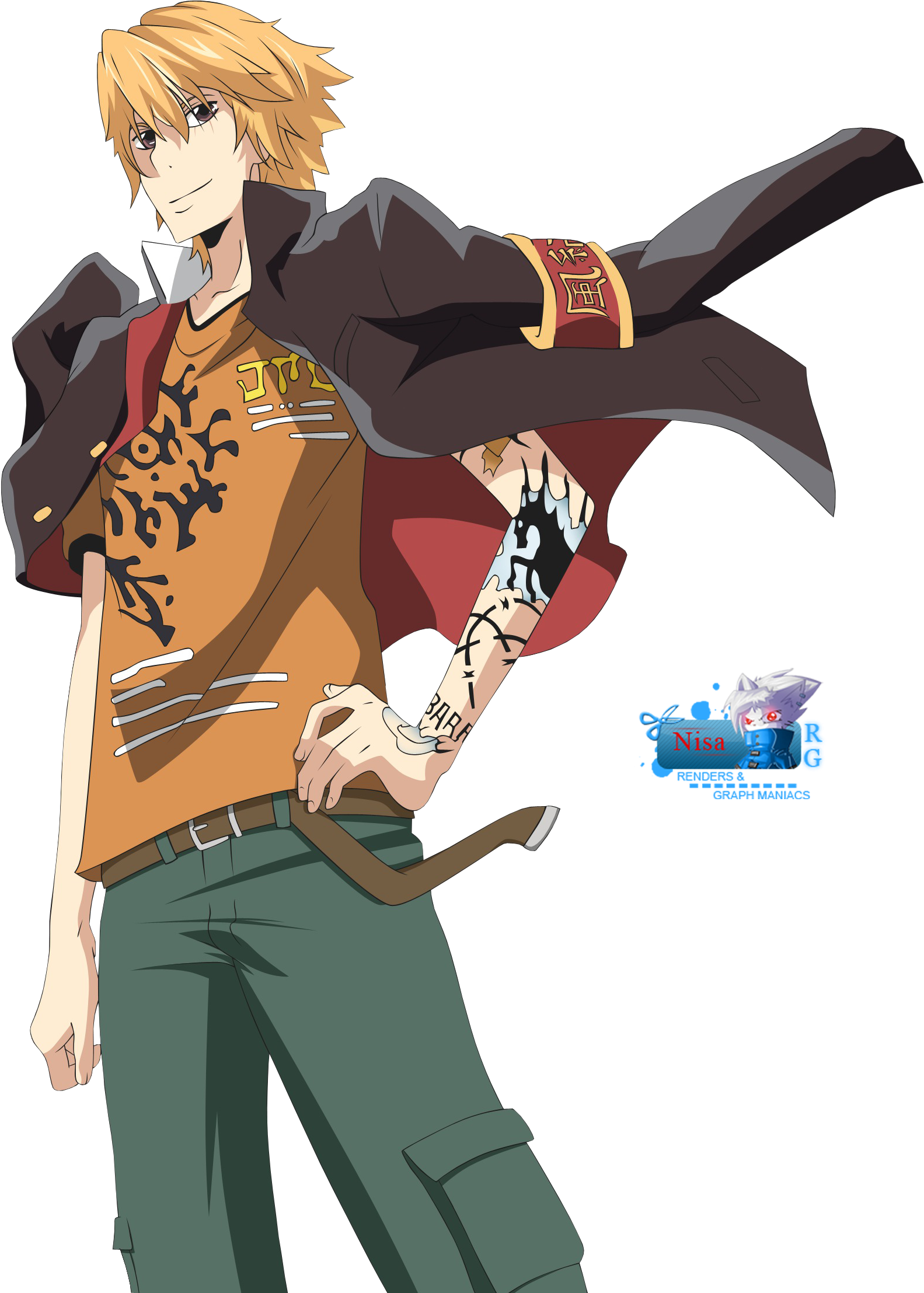 Render Hitman Reborn - Fifa World Cup Mascot (1760x2254), Png Download