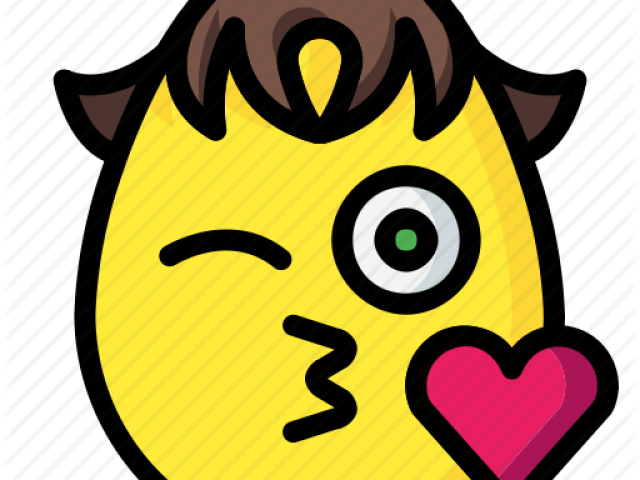 Kiss Smiley Clipart Png - Emoticon (640x480), Png Download