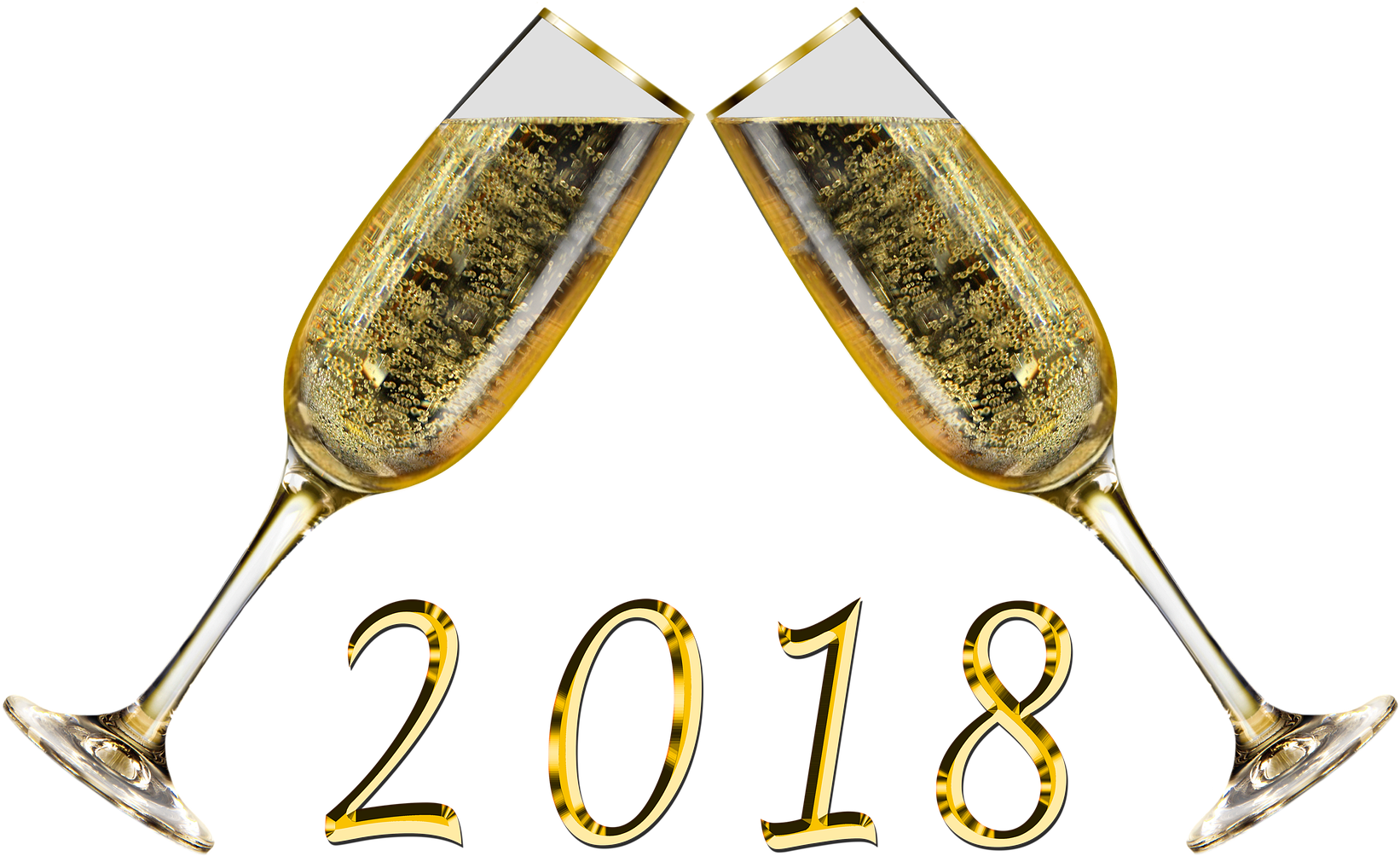 Emotions-2915279 19201433771839 - 2018 Glasses New Year Png (1920x1255), Png Download