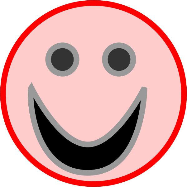 Smiley-face Emotions Clip Art - Smiley (600x600), Png Download