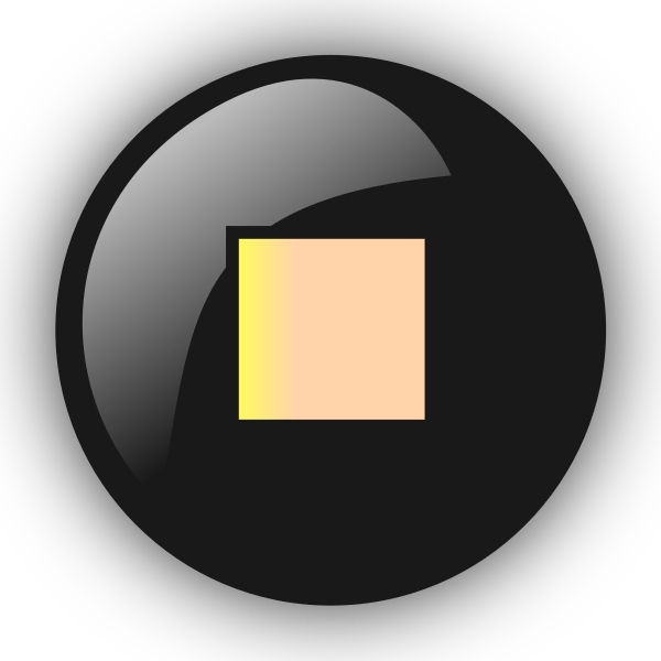 Dark Button Stop Clip Art - Red Circle (600x600), Png Download