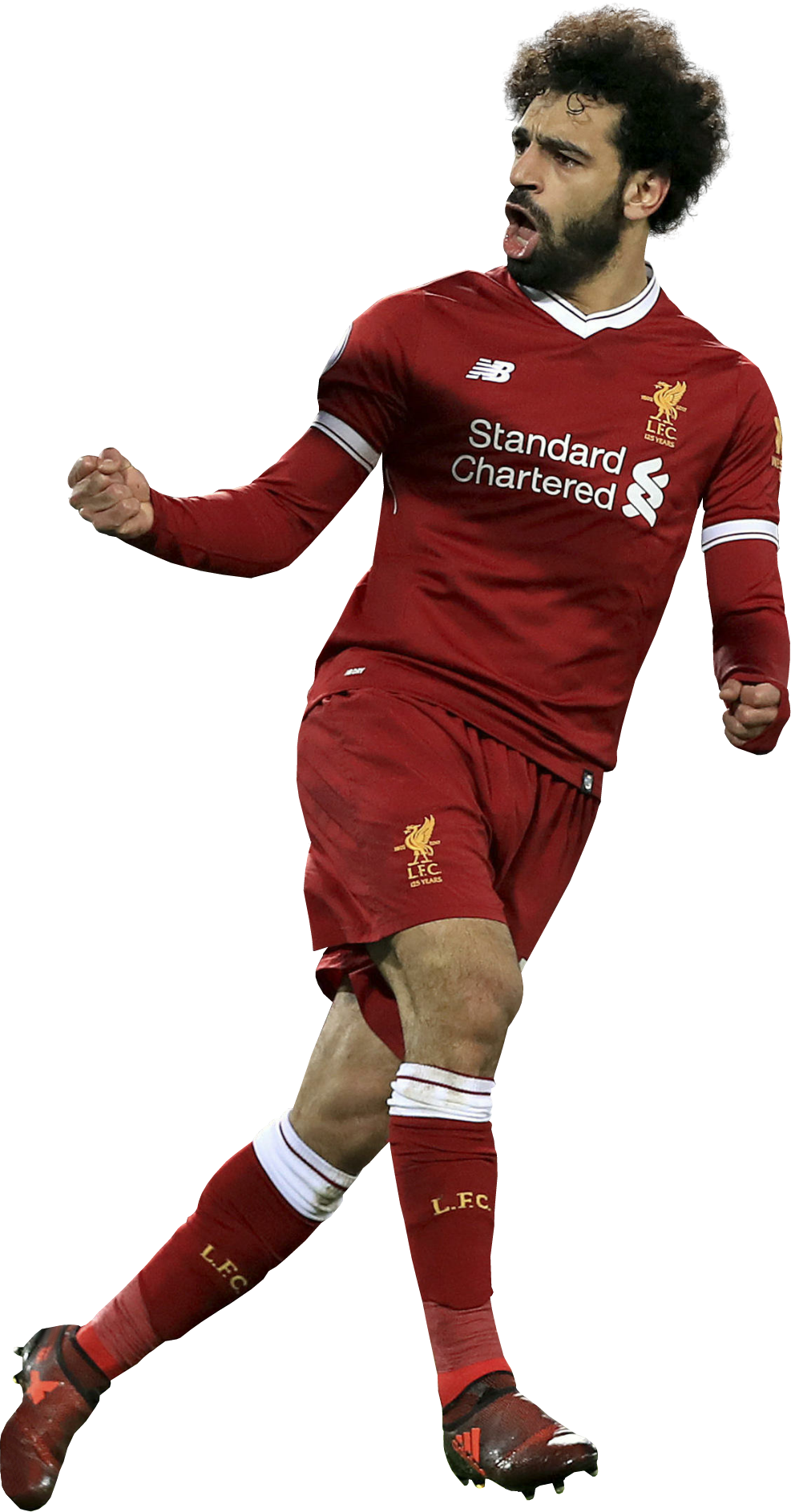 Mohamed Salah Render (987x1887), Png Download