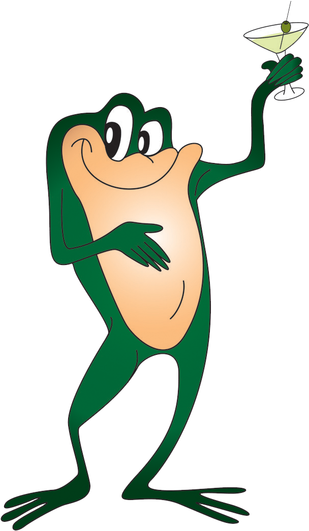 Frog Eating A Fly Png - Frog And The Fly (608x1046), Png Download