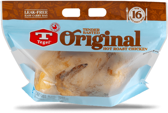 Tegel Tenderbasted Hot Cooked Chicken - Bun (1200x1200), Png Download